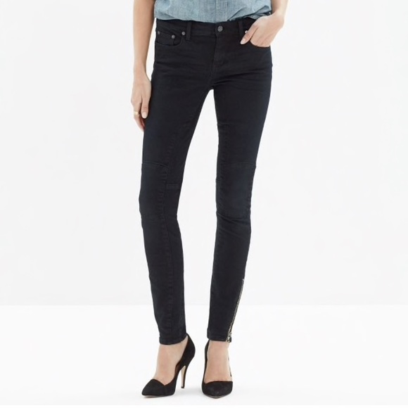 Madewell Denim - Madewell Skinny Skinny Zip Jean, Size 25